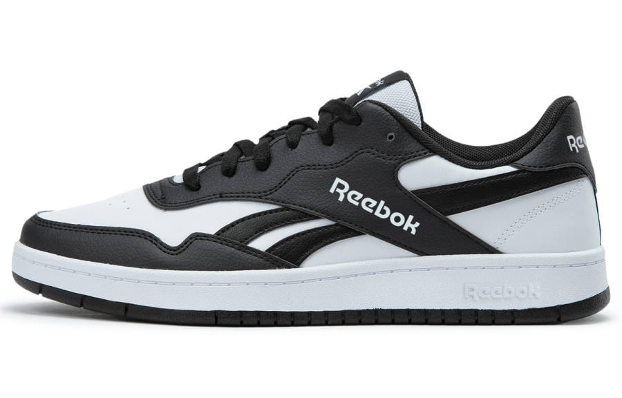 Reebok BB 1000 Wear resistant And Lightweight Low top Basketball Shoes Unisex Black White Colorway
