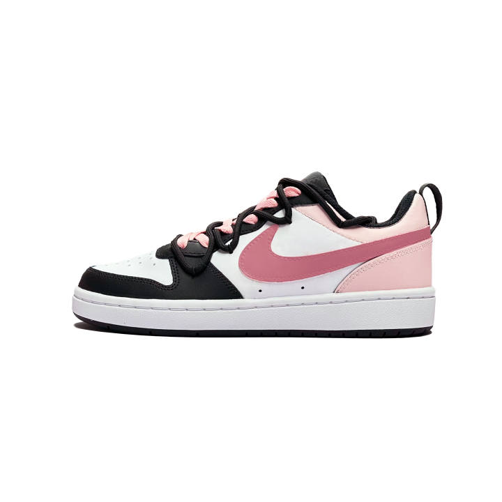Nike Nike Court Borough Sea Pink Tide Slip Resistant Slip Resistant Low top Skateboard Shoes GS Peach