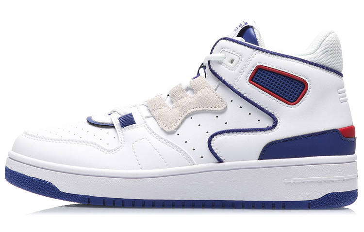 Li-Ning Li Ning Advance 2020 Synthetic Leather Cushioning Slip Resistant Abrasion Resistant Mid top Vintage Basketball Shoes