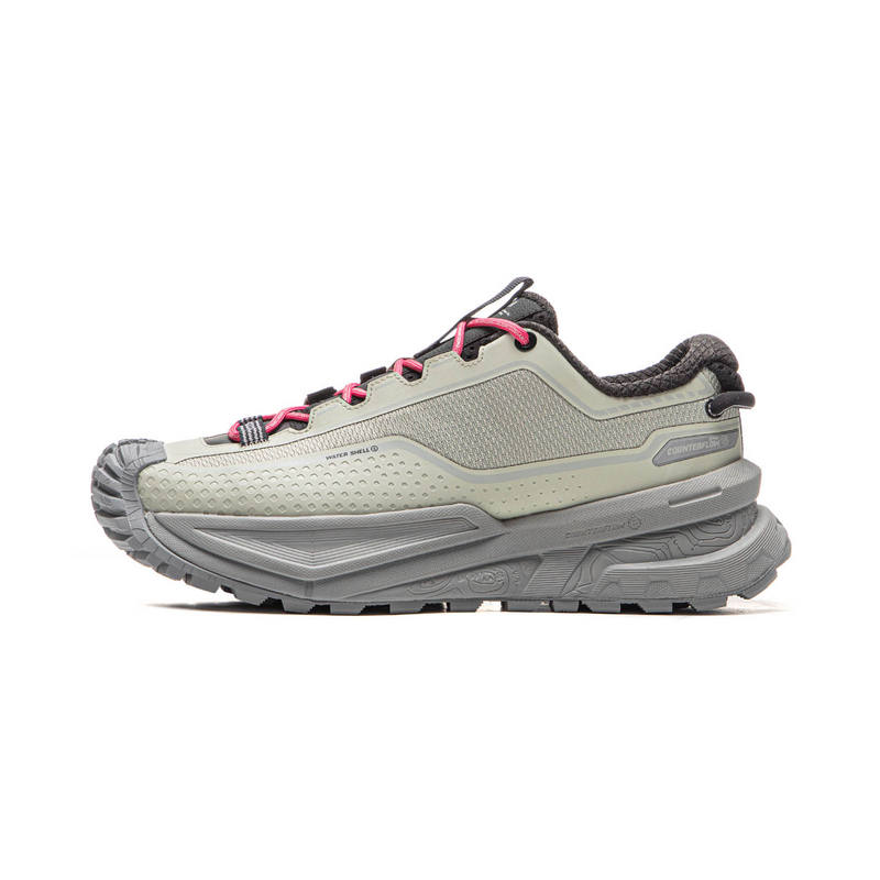 Li-Ning Li Ning Outdoor CF Tracing, Xingchuan Low top Hiking Shoes Unisex Ore Gray