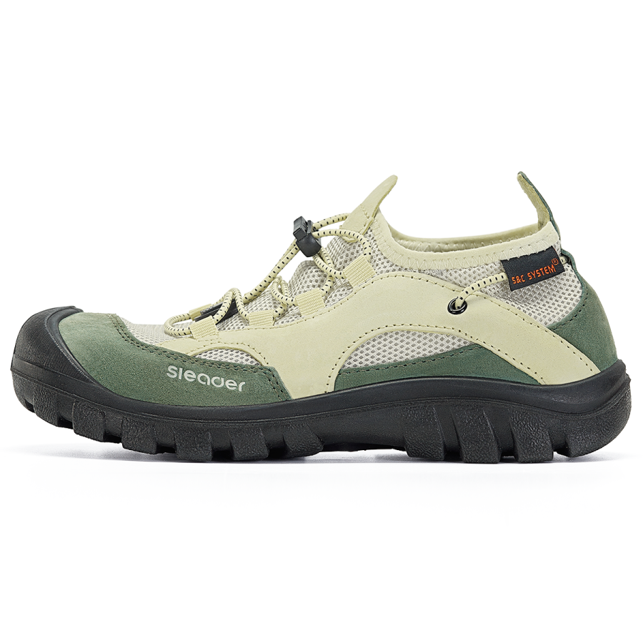 SLEADER Deep Water Cool Collection Mesh Cushioning Moisture Wicking Lightweight Breathable Waterproof Slip Resistant