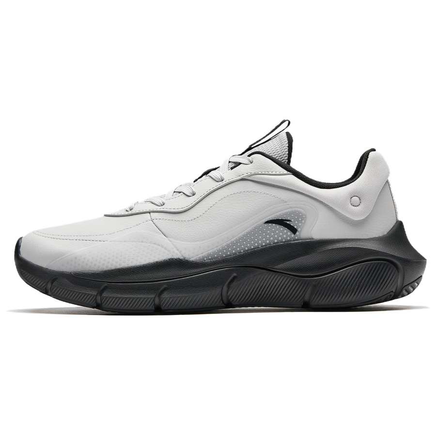 Anta Cushioning Waterproof Cushioning Waterproof Low top Training Shoes Men's Microchip Gray