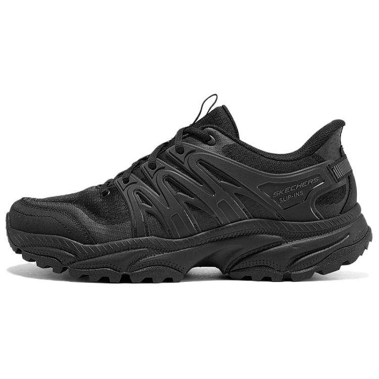 Skechers VIGOR At Abrasion Resistant Low top Mountaineering Hiking Shoes Men's Black