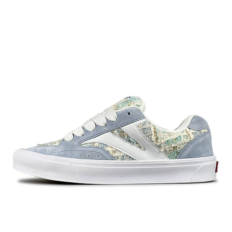 VFDF Abrasion Resistant Abrasion Resistant Low top Skateboard Shoes Women's Jumilia Blue