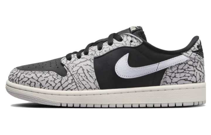 Jordan Jordan 1 Retro Low Og Black Cement Women's