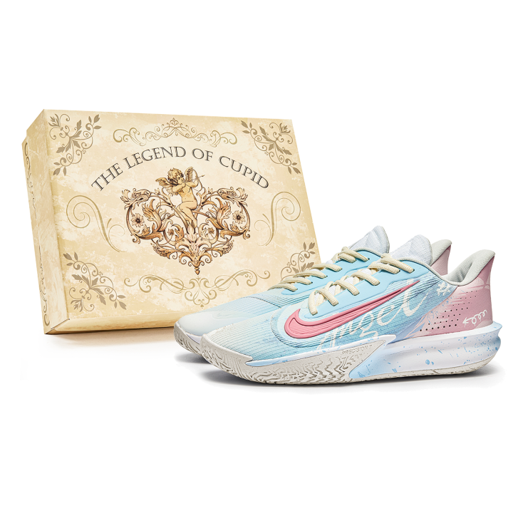 Nike Nike Precision 7 P.M.S Box Angel Cushioning Low top Basketball Shoes Men's Pink Blue
