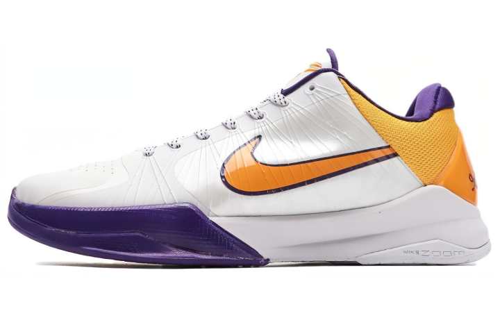 Nike Nike Zoom Kobe 5 White/Golden/Purple