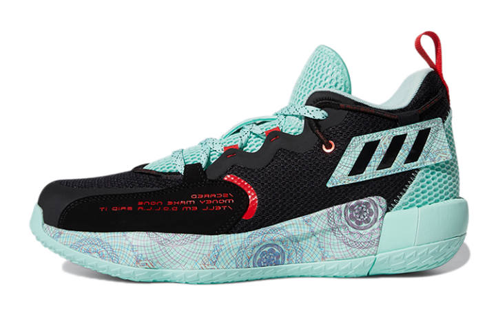 Adidas Dame 7 Adidas Extply 'Black Clear Mint'