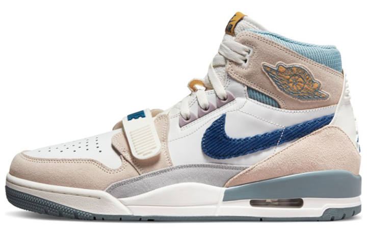 Jordan Air Jordan Legacy 312 'Corduroy Swoosh White Mystic Navy'