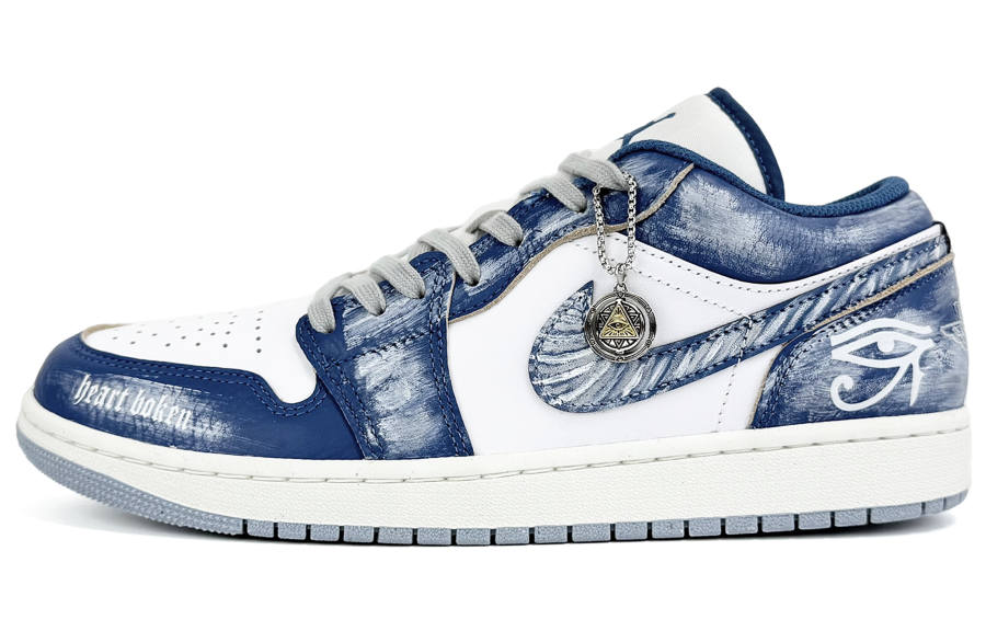 Jordan Jordan Air Jordan 1 Pharaoh's Eye Cushioning Slip Resistant Abrasion Resistant