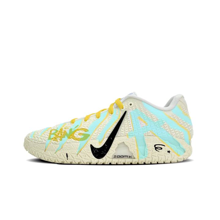 Nike Nike Ja Morant 3 Low top Basketball Shoes Men's Gradient Orange Blue
