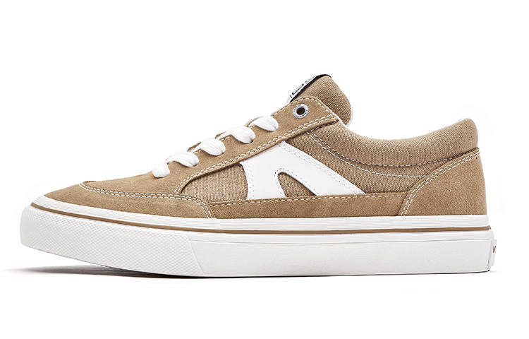 Vision Street Wear Stick Low top Skateboard Shoes Unisex Milk Tea