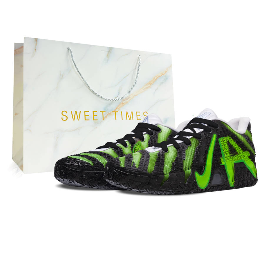 Nike Nike Ja Morant 3 BNK Fission, Golf Course Elf Cushioning Abrasion Resistant Breathable