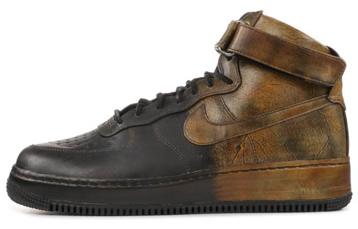 Nike Nike x Pigalle Air Force 1 High top Skateboard Shoes Men's Black