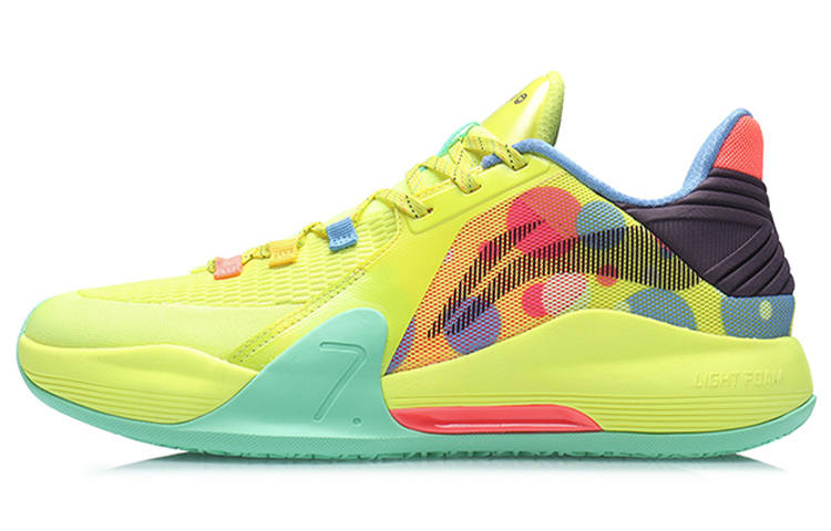 Li-Ning Li Ning Speed 7 Basketball Shoes Men's Low Top Yellow/Green