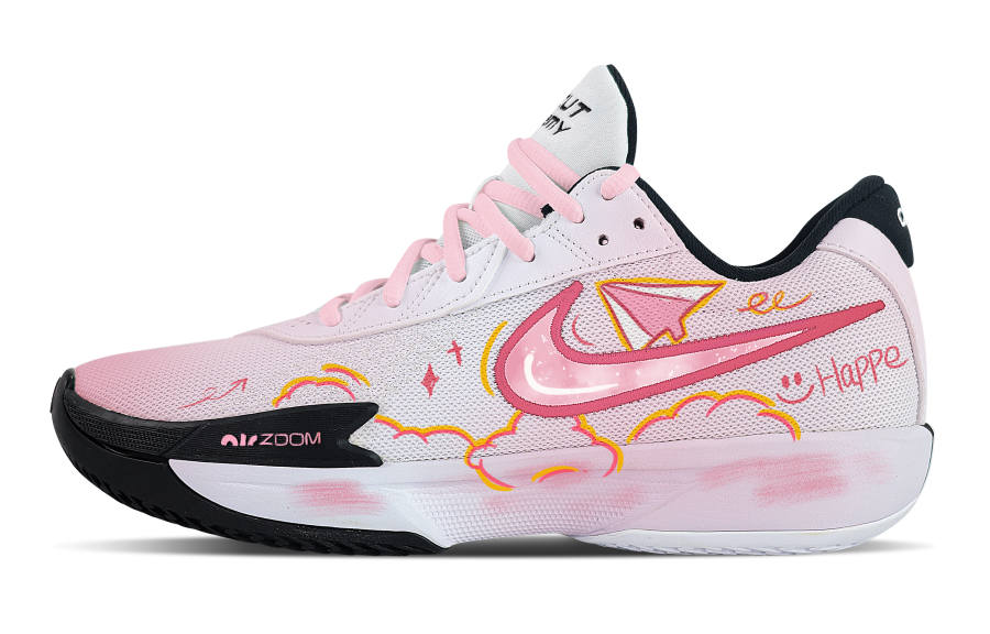 Nike Nike Air Zoom G.T. Cut Academy Paper Plane Low top Basketball Shoes Unisex Pink