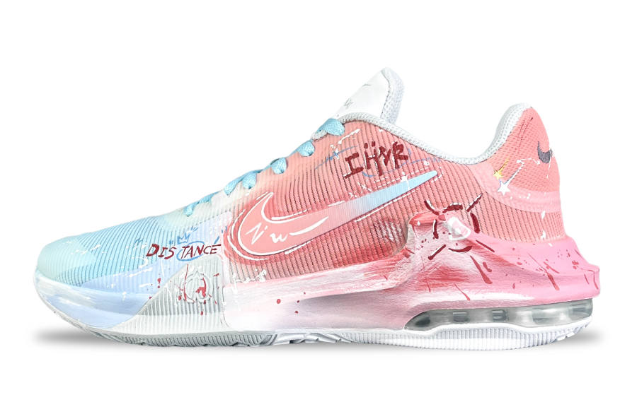 Nike Nike Air Max Impact 4 Basketball Shoes Men's Mid Top Blue/Pink