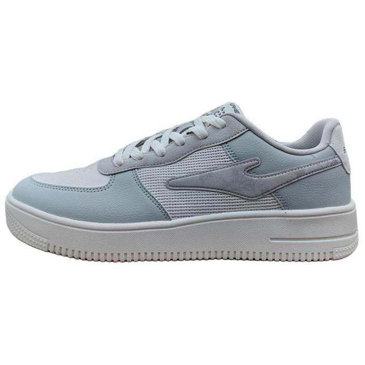 Erke Comfortable Breathable Low top Skateboard Shoes Men's White Green