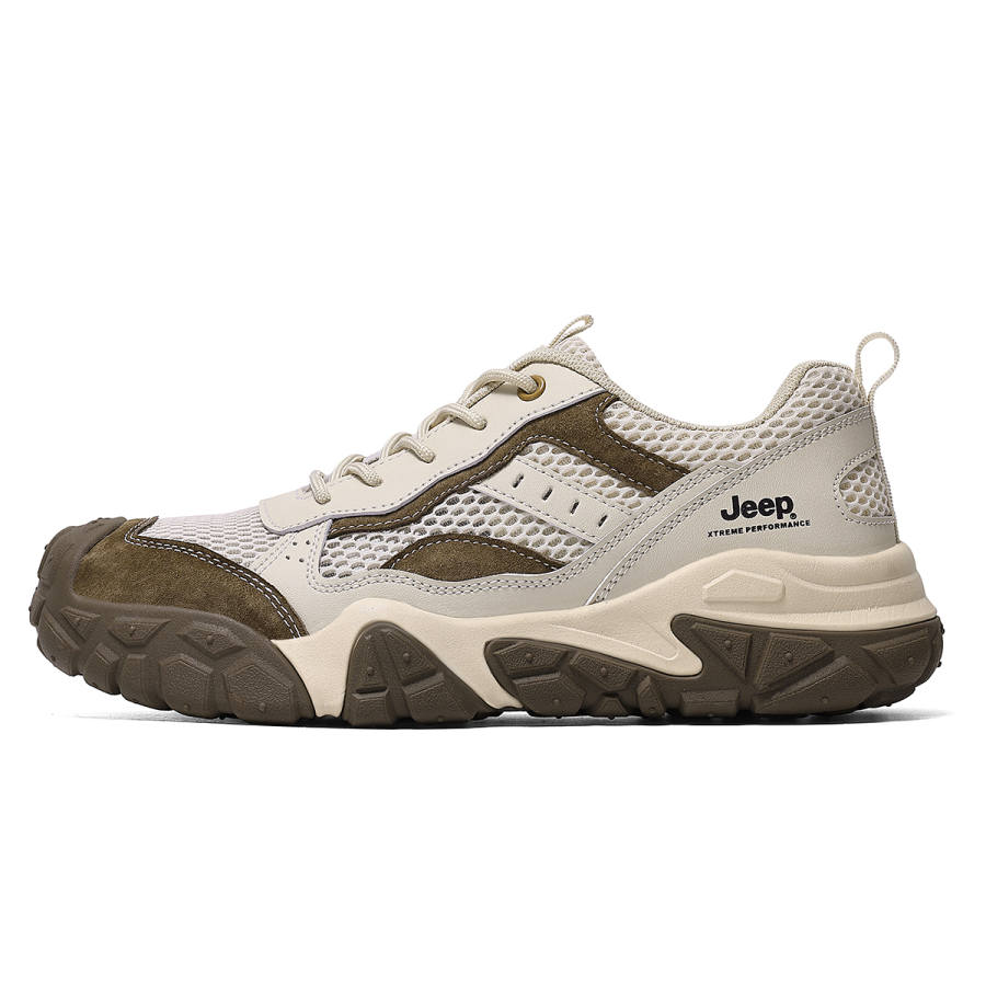 Jeep Low top Hiking Shoes Men's Sand