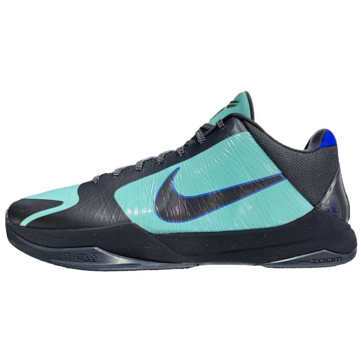Nike Nike Zoom Kobe 5 Basketball Shoes Unisex Black Green