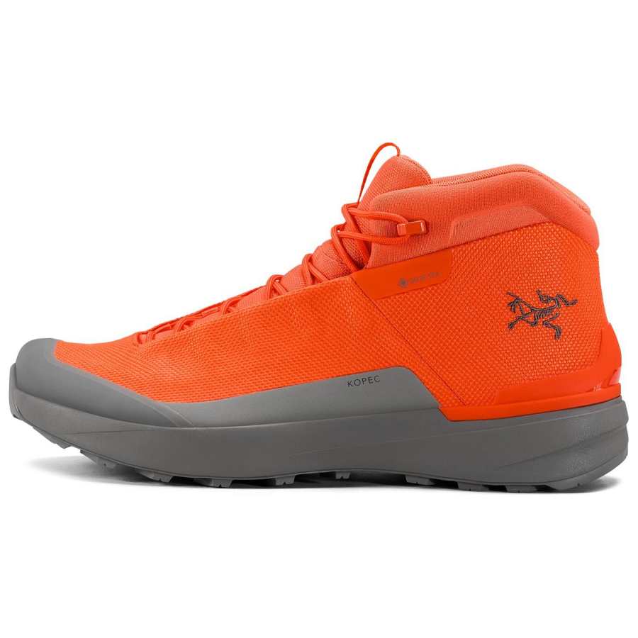 Arcteryx Arc'teryx Slip Resistant Abrasion Resistant Mid top Hiking Shoes Men's Orange