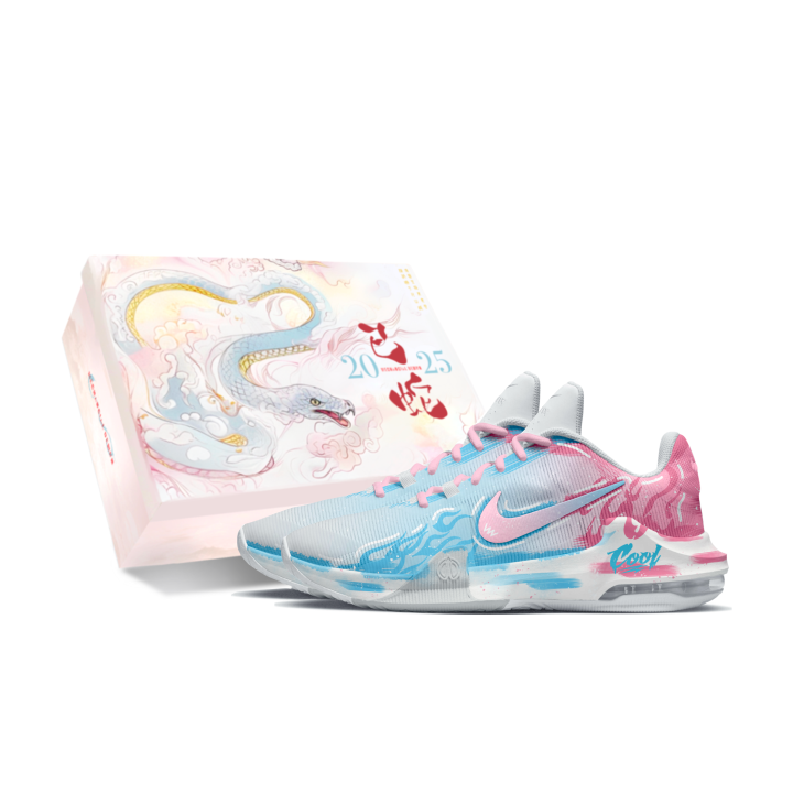 Nike Nike Air Max Impact 4 Basketball Shoes Men's Mid Top Blue Pink