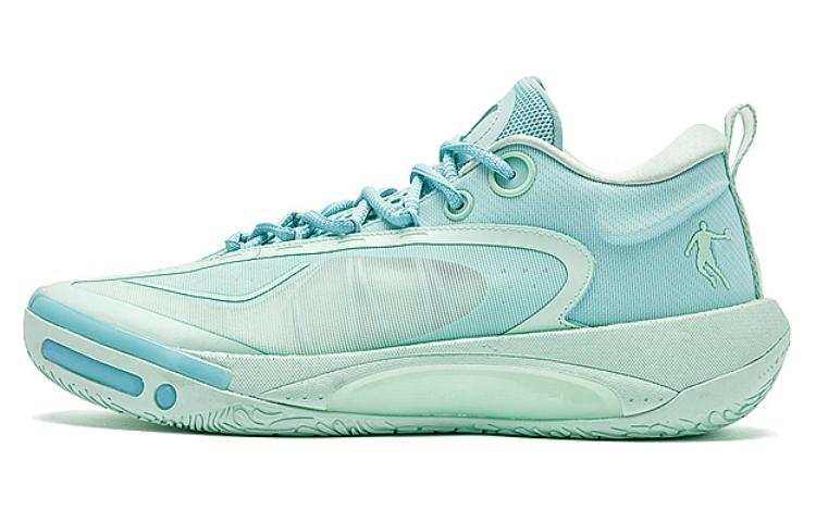 QIAODAN Wind Blade 4 PRO Low top Basketball Shoes Men's Green
