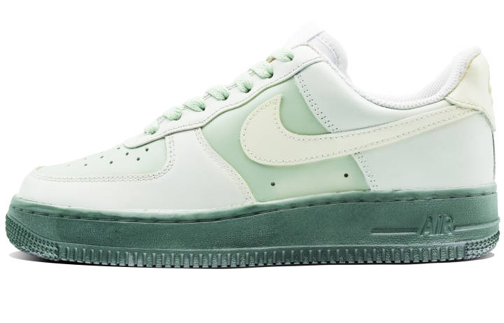 Nike Nike Air Force 1 Tun Island Manufacturing, Spring Garden In Full Bloom Slip Resistant Abrasion Resistant