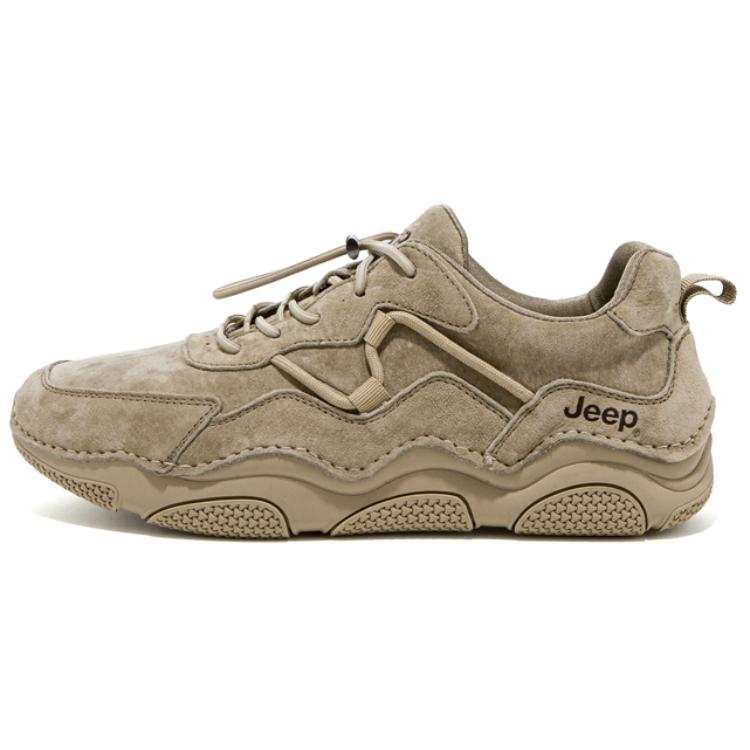 Jeep Low top Mountaineering Shoes Men's Khaki