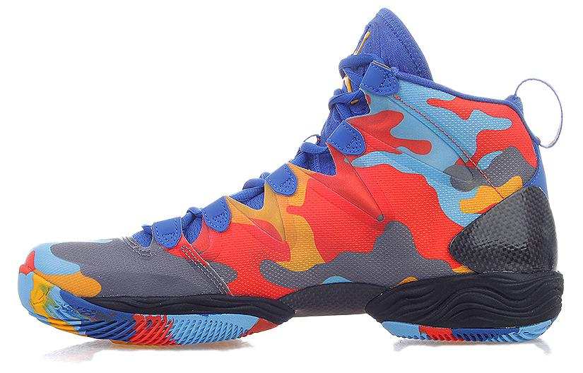 Jordan Jordan Air Jordan 28 SE OKC Camo High top Basketball Shoes Men's