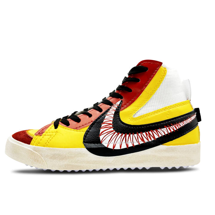 Nike Nike Blazer '77 Jumbo Fabric Coverage Slip Resistant Abrasion Resistant Coverage Slip Resistant And Abrasion Resistant