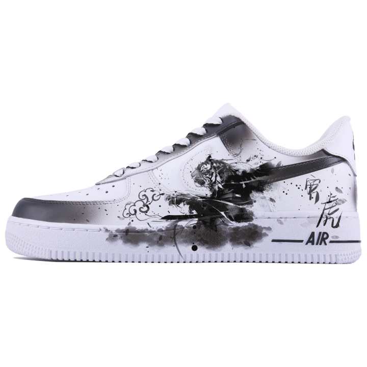 Nike Nike Air Force 1 Abrasion Resistant Abrasion Resistant Low top Skateboard Shoes Men's White