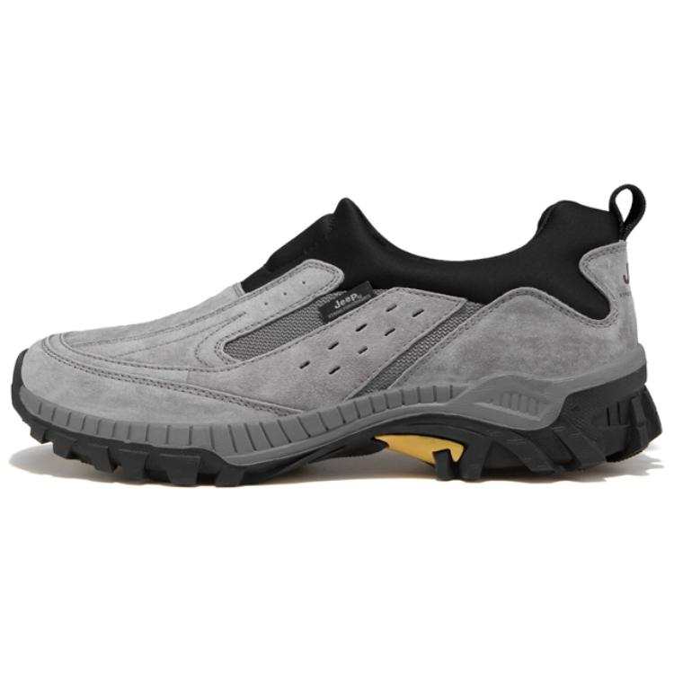 Jeep Abrasion Resistant Low top Hiking Shoes Men's Gray