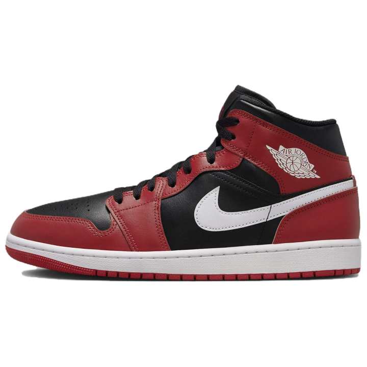 Jordan Jordan 1 Mid Gym Red Black White 2024