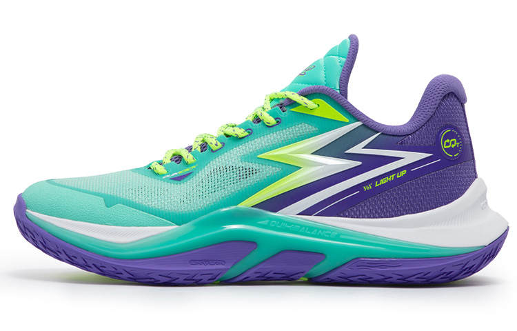 361° LIGHT UP 1 Game Ready Cushioning Slip Resistant Abrasion Resistant Breathable Low top Basketball Shoes Men's
