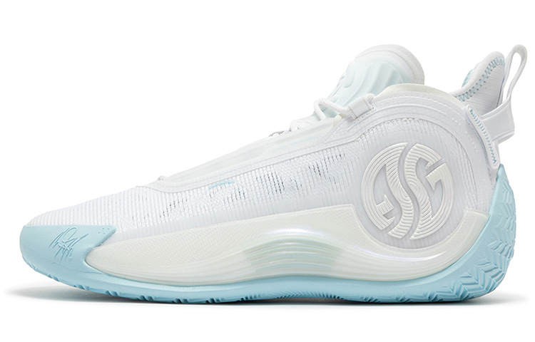 361° AG4 SOAR SE Whiteboard Mid top Basketball Shoes Men's Glacier Blue