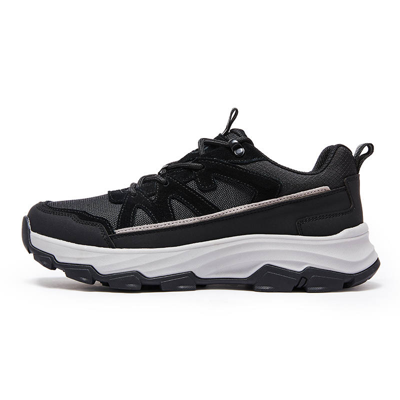 CAMEL Slip Resistant Abrasion Resistant Low top Hiking Shoes Men's Black