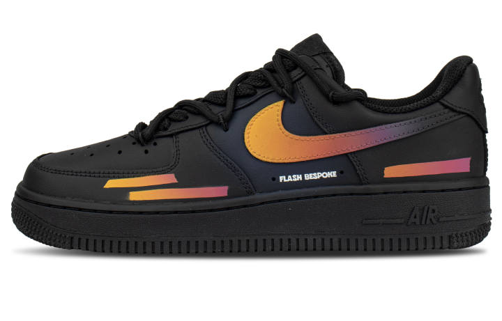 Nike Nike Air Force 1 Ink Color Abrasion Resistant Low top Skateboard Shoes Unisex