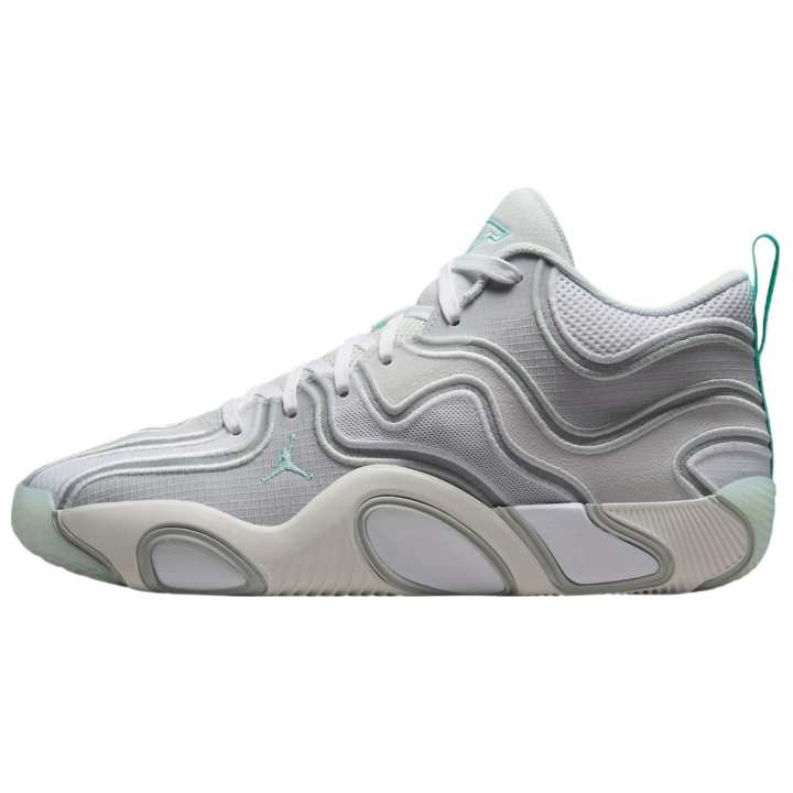 Jordan Jordan Tatum 3 Mid top Basketball Shoes Unisex Gray