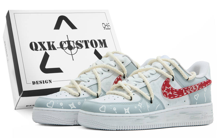 Nike Nike Air Force 1 Gentleman Blues, Special Shoe Box Slip Resistant Abrasion Resistant Low top Skateboard Shoes Men's