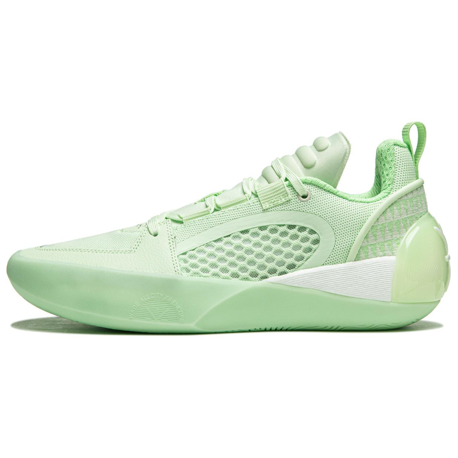 Li-Ning Li Ning All City 12 Encore Low top Basketball Shoes Men's Dynamic Green
