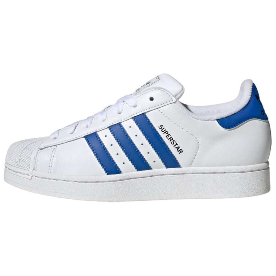 Adidas Originals Superstar 2 Low top Skateboard Shoes Men's White Blue