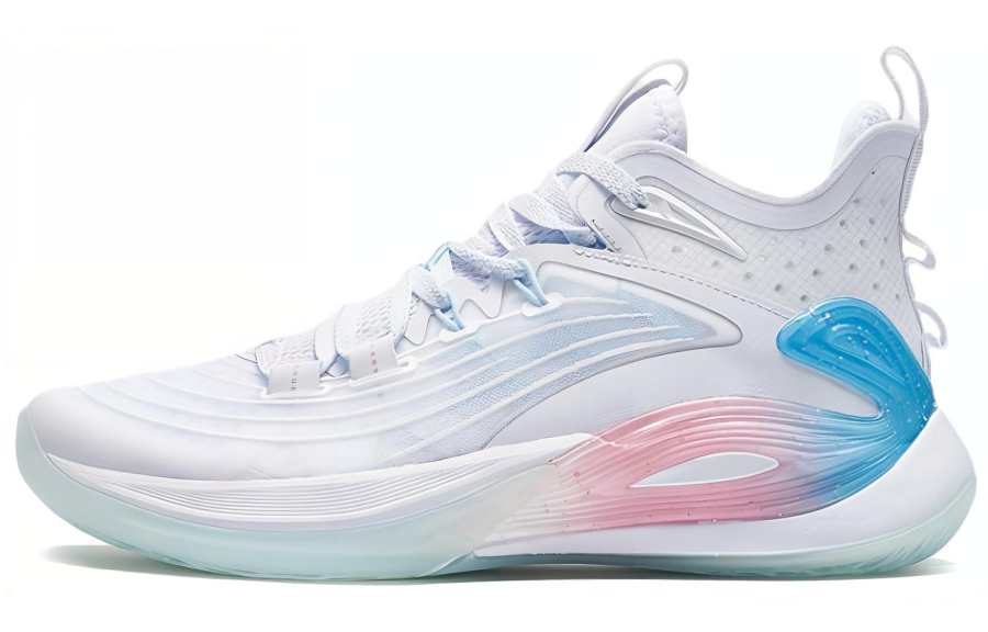 XTEP XTEP Light Feather 3rd Low top Basketball Shoes Men's New White