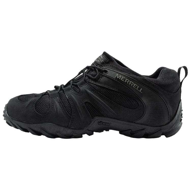 MERRELL CHAM 8 Slip Resistant, Abrasion Resistant, Cushioning, Waterproof Mountaineering Hiking Shoes Men's Black