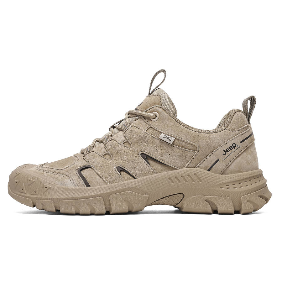 Jeep Mountaineering & Hiking Shoes Men's Low Top Khaki