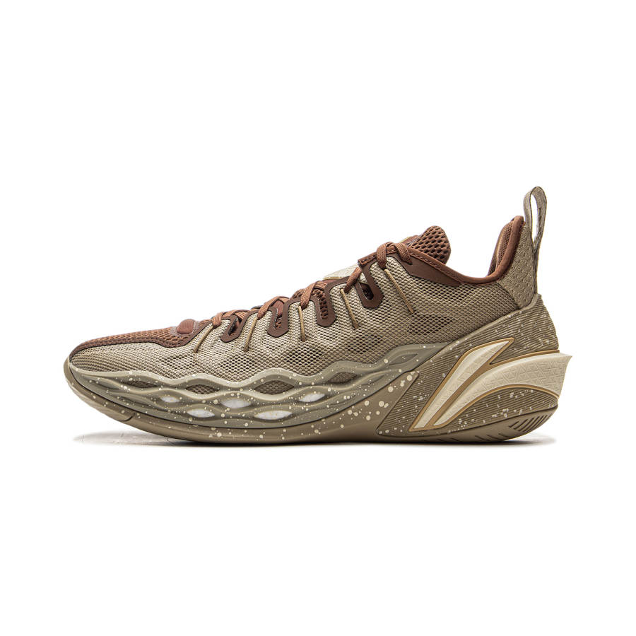 Li-Ning Li Ning Buckets Low top Basketball Shoes Men's Umber