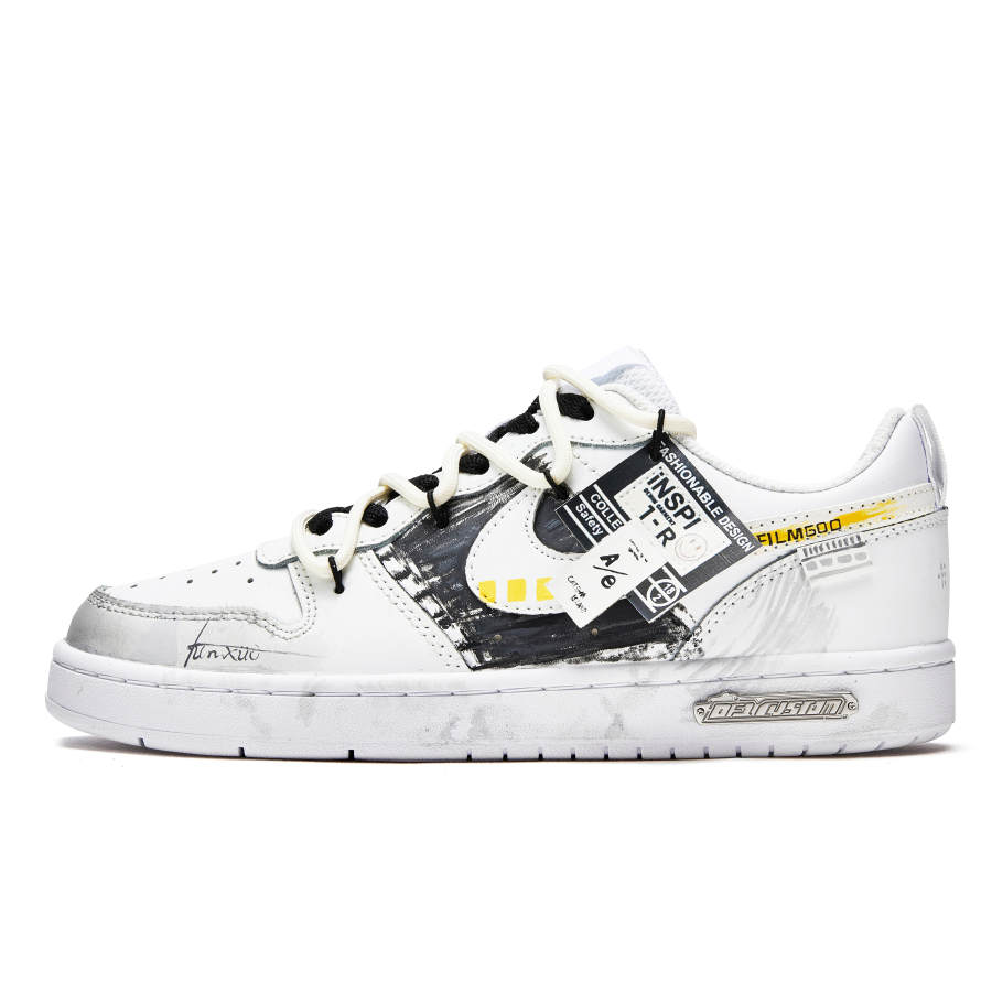 Nike Nike Court Borough Freedom Panda, The Grandmaster Of The First Generation Slip Resistant Low top Skateboard Shoes GS