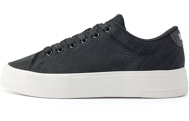 Kappa Back to Back Low top Skateboard Shoes Unisex Black