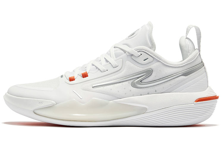 Erke Hunting Cushioning Slip Resistant Low top Basketball Shoes Men's Erke White