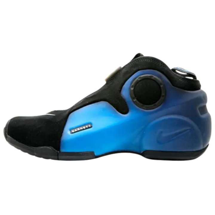Nike Nike Air Flightposite Cushioning Abrasion Resistant Mid top Basketball Shoes Men's Blue Black